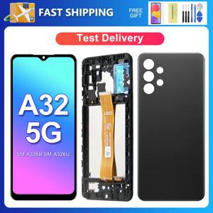 LCD 디스플레이 터치 스크린 디지타이저 어셈블리 교체, 삼성 6.5 용 OEM, A326, A326B, A326U, A326W, A326K, A32 5G