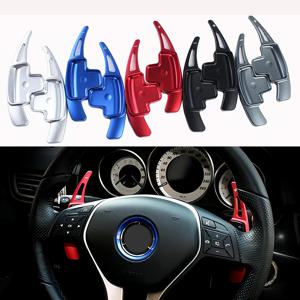 알루미늄 합금 자동차 스티어링 휠 시프트 패들, 메르세데스 벤츠 A 클래스 A180 A200 A220 A250 W176 2013-2015, 2 개