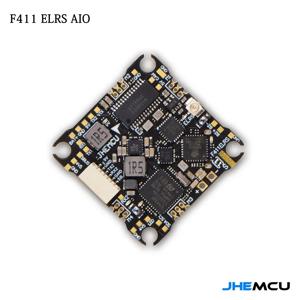 JHEMCU F411ELRS AIO 비행 컨트롤러 OSD BLHELI_S 1-2S 12A 4in1 ESC ELRS 2.4G M3,25.5X25.5mm RC FPV 프리스타일 드론용