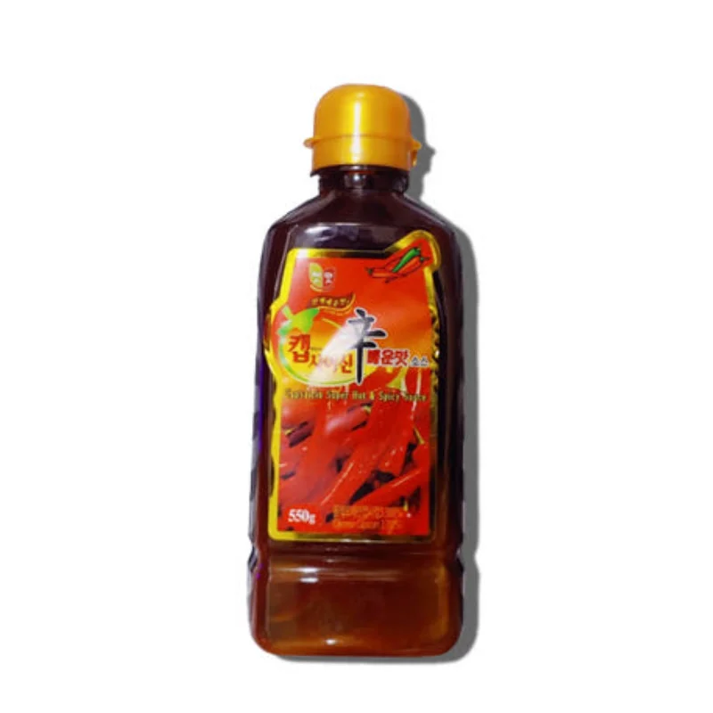 청우 첫맛 캡사이신 매운맛 액상소스 550g