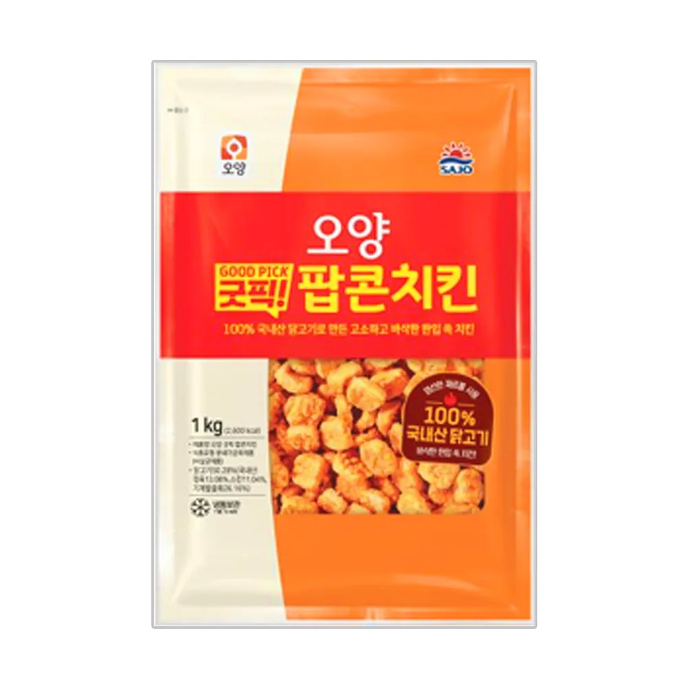 [국내산 닭고기 사용] 굿픽 팝콘치킨 2kg