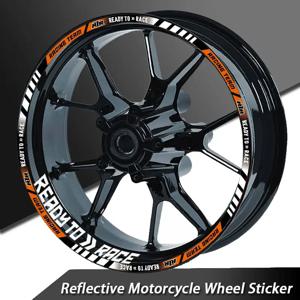 반사 오토바이 휠 스티커 림 데칼 스트라이프 테이프 허브 액세서리 KTM Duke 200 Ng125 390 250 RC 790 690