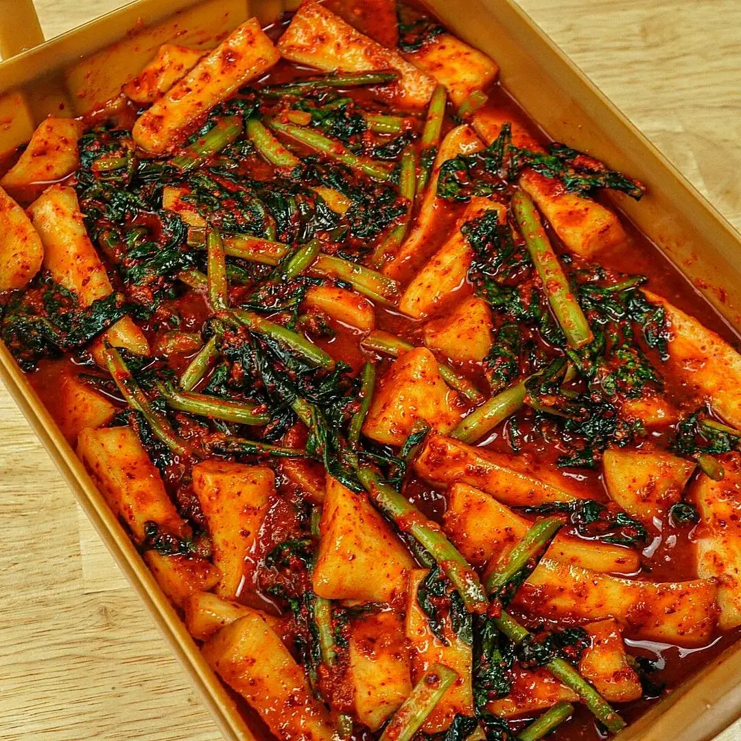 맛 좋은 전라도식 초롱무 알타리 총각김치