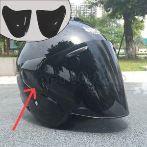 Arai 3/4 헬멧 용 헬멧 부품 Sz-ram3 Hermonza 렌즈 헬멧 바이저 블랙 클리어 탄 고정베이스 입구 트림 커패시턴스 액세서리