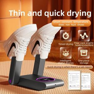220V 전기 신발 건조기 탈취 신발 용 한국식 건조기 살균 가정용 Appaliance 히터 열이있는 신발 건조기