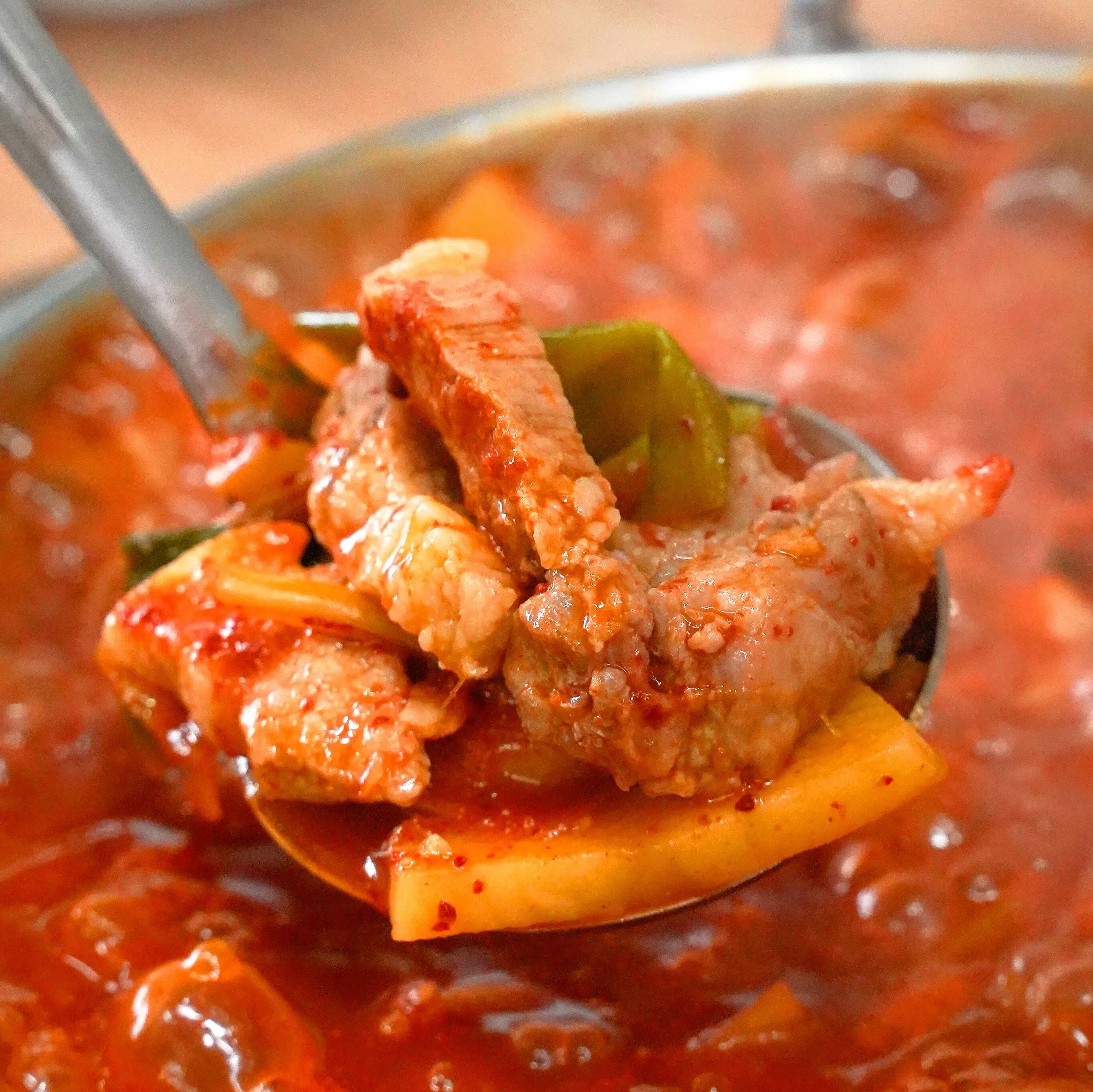 100% 제주 흑돼지 김치찌개 3인분 내외