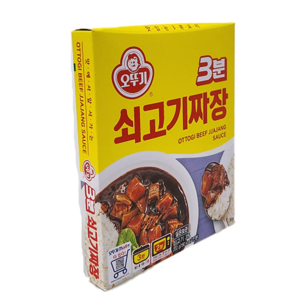 오뚜기 3분 쇠고기짜장 200g X 6개