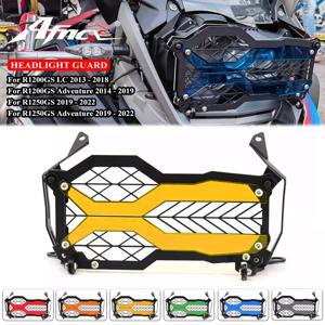 BMW R1250GS 어드벤처 R1200GS LC ADV 40 년 에디션 R 1250 GS 플립형 헤드라이트 프로텍터 헤드 라이트 그릴 가드 커버