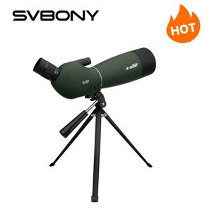 SVBONY 스포팅 스코프 줌 망원경, 강력한 방수 장거리 PORRO 프리즘, 캠핑 장비 촬영용, 50/60/70/80
