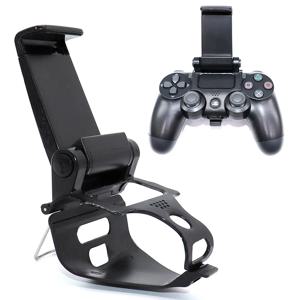 PS4 컨트롤러 용 모바일 휴대 전화 스탠드 삼성 S9 S8 클립 용 PlayStation 4 게임 패드 액세서리 용 마운트 핸드 그립