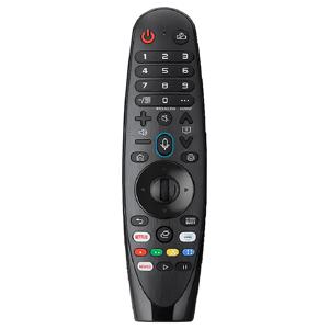 스마트 TV UHD OLED QNED TV 호환 Netflix 핫키용 포인터 음성 기능이 있는 매직 리모컨 교체