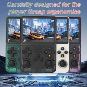 오픈 소스 휴대용 게임 콘솔 3.5인치 IPS 스크린 16000개 게임 내장 PS1/PSP/DC용 온라인 복식 지원
