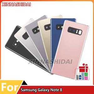 삼성 갤럭시 노트8 노트 8 SM-N950용 유리 후면 배터리 하우징 커버 교체