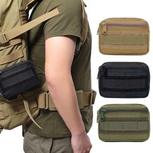 Molle 유틸리티 EDC 허리 가방 전술 주머니 의료 응급 처치 가방 벨트 주머니 야외 스포츠 사냥 가방