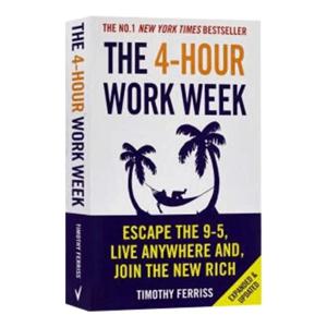 Timothy Ferriss의 4시간 근무 주 9-5를 탈출하고 어디서나 생활하고 새로운 부자 베스트셀러 책에 참여하세요.