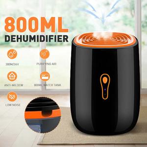 제습기 800ML 25W 저소음 휴대용 건조기 곰팡이 방지 정화 휴대용 청소 장치 공기 건조기 수분