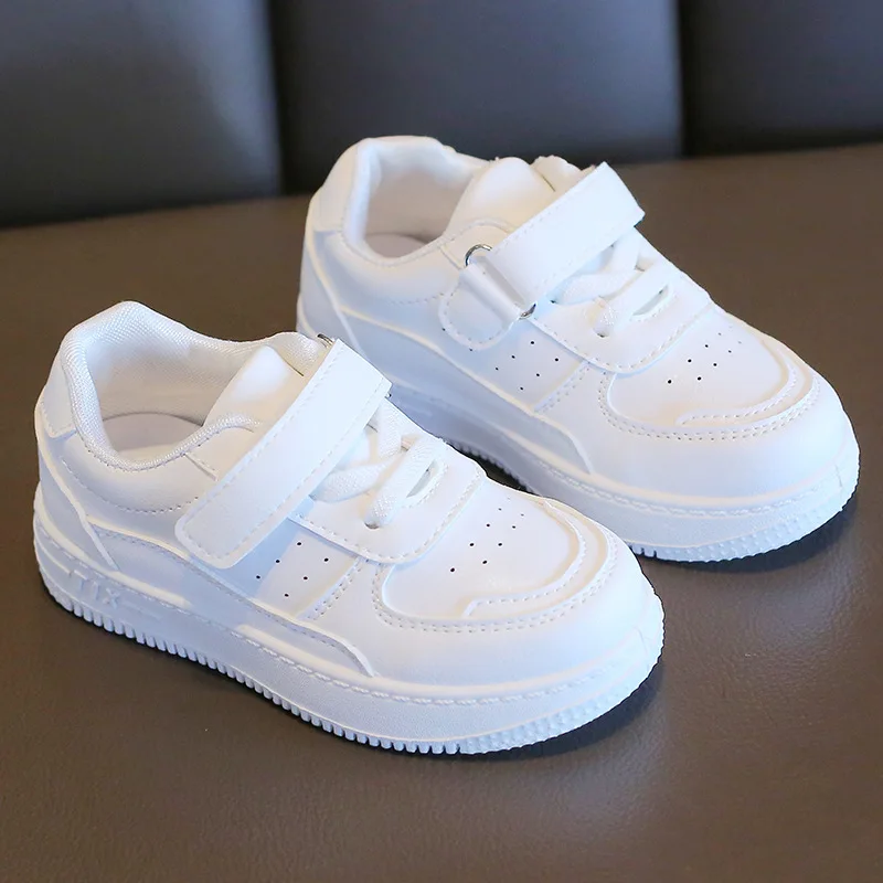 Zapatillas 소녀 신발 봄 가을 소년 흰색 신발 캐주얼 러닝 키즈 신발 안티 슬립 소프트 단독 운동화 키즈 테니스 뜨거운 판매 항목