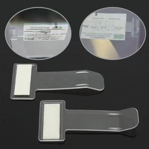 1/2/4/5/10PCS 플라스틱 자동차 스타일링 주차 티켓 홀더 자동차 패스너 카드 홀더 장착 패스너 주최자 앞 유리 스티커
