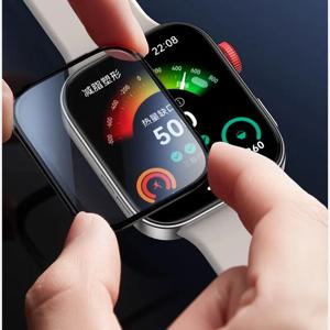 Huawei Watch Fit 3 용 화면 보호기 Huawei Watch Fit3 Ultra-HD 풀 커버리지 보호 필름 용 3D 곡선 화면 보호기
