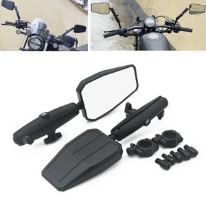 오토바이 부품 BMW Harley KTM 스즈키 가와사키 스포츠 후면보기 미러 먼지 핏 자전거 용 알루미늄 범용 페어 백미러