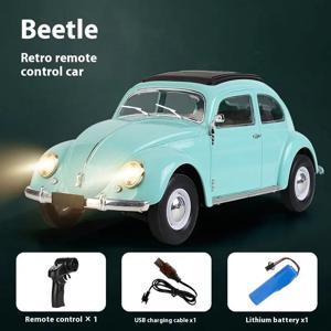 1/16 Wpl D62mini Vw Beetle 하드톱 세단 모델 1949-1963 리모컨 자동차 장난감 자동차, 리모컨 RC 클라이밍 자동차 장난감 선물