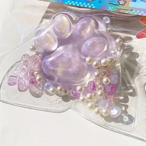 1Pc Squishy 투명 고양이 발톱 짜기 장난감 어린이 성인 소프트 핀치 팝 Fidget 장난감 나비 구슬 할로윈 크리스마스