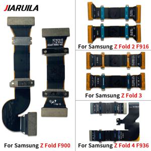 마더 보드 커넥터 삼성 Z Fold 용 LCD 디스플레이 케이블 2 3 4 5 F916 F936 F946 F900 스핀 축 플렉스 케이블