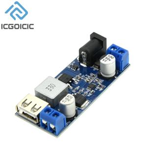 DC 5A 스텝다운 벅 전원 공급 장치 모듈 24V/12V ~ 5V 컨버터 보드 PCB XY-3606