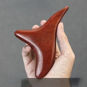 목재 트리거 포인트 마사지 Gua Sha 도구, 전문 림프 배수 도구, 뒷다리 손 얼굴을위한 목재 치료 마사지 도구