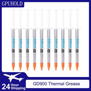GPUHOLD 1pcs 10pcs GD900 CPU 쿨러 열 그리스 붙여 넣기 CPU VGA LED LCD 냉각 팬 방열판 PC 워터 쿨러 CPU 쿨러