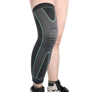 1 PCS 압축 무릎 패드 지원 슬리브 보호대 탄성 Kneepad 중괄호 스프링 지원 배구 러닝 실리콘