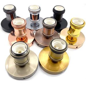 빈티지 E27 E26 램프 소켓 천장 조명 홀더 침실 부엌 거실 Lampholder 홈 인테리어에 대한 액세서리