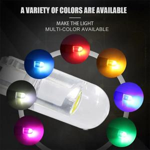 10PCS T10 W5W COB LED 전구 자동차 웨지 주차 조명 자동 번호판 램프 돔 읽기 조명 12V 유니버설