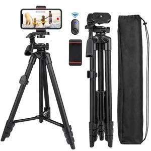 전화 전문 Xiaomi HUAWEI iPhone Gopro Selfie 원격 제어 확장 가능한 사진 용 비디오 카메라 삼각대 스탠드