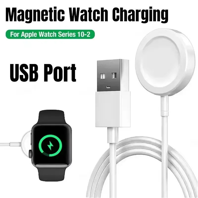 IWatch 충전 케이블용 자기 충전기 IWatch 시리즈 Ultra10/9/8/7/6/SE/SE2/5/4/3/2용 휴대용 자기 무선 충전