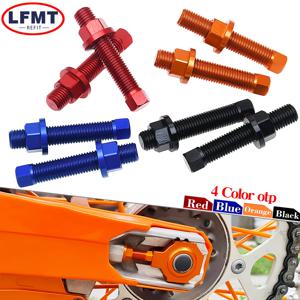 Motocross CNC 리어 액슬 블록 KTM EXC EXCF SX SXF XC XCF XCW TPI 6 일 ADVENTURE DUKE ENDURO SXS SMC/R 용 체인 조절기 볼트
