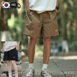 [국내배송] 5부반바지 느슨한 여름반바지 버뮤다팬츠 남여공용