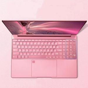 11세대 셀러론 N5095 노트북 - Win 10/11, 16GB 32GB RAM, 128GB - 2TB SSD. 2.4G/5.0G WiFi 및 Bluetooth, 세련된 핑크색 키보드.
