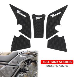 Tenere700 미끄럼 방지 측면 연료 탱크 스티커 YAMAHA Tenere 700 Rally T700 XTZ 690 T 700 2019-2022 용 방수 패드 스티커