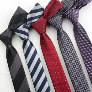 남성 넥타이 넥타이 남성 vestidos 비즈니스 웨딩 도트 넥타이 남성 드레스 레고 선물 gravata 영국 줄무늬 JACQUARD WOVEN 5cm