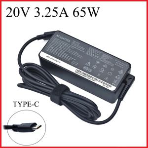 레노버 씽크패드 X1 카본 요가 X270 X280 T580 P51 P52s E480 E470 S2용 20V 3.25A 65W USB Type-C AC 노트북 전원 어댑터 충전기