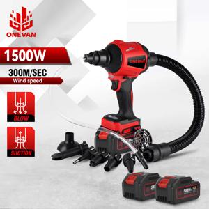 ONEVAN 80000RPM 브러시리스 전기 공기 송풍기 무선 청소 스위퍼 21V 18V 배터리 용 충전식 먼지 송풍기