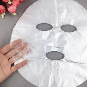 일회용 얼굴 플라스틱 필름 투명 PE 마스크 랩 얼굴 전체 얼굴 클리너 마스크 목 스티커 종이 미용 도구 액세서리
