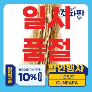 파파 맛있는 건어물 간식 주전부리 단짠단짠 두꺼운쥐포 A급 100g+100g