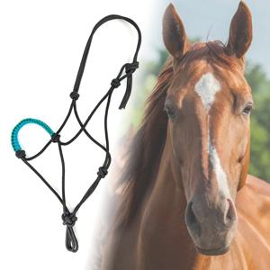 말 선도 머리 밧줄 말 고삐 매듭 훈련 말 훈련 도구에 대한 Headstall 웨빙 로프 사용하기 쉬운