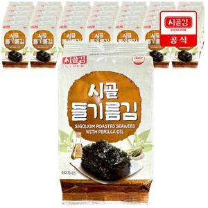 시골 들기름김(도시락김) 4g 48봉