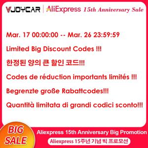 AliExpress 15주년 세일 대형 프로모션 코드 큰 할인 코드 한정 코드 선착순 제공