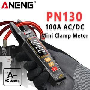 ANENG PN130/PN129 지능형 디지털 멀티미터 클램프 미터 4000 카운트 AC/DC 전압 전류 Protable 커패시턴스 저항 T