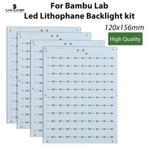 Bambu Lab 3D 프린터용 CMYK 리튬판 LED 백라이트 보드 키트, USB C DIY 리튬판 사진 모델 Bambulabs 3D 인쇄 부품