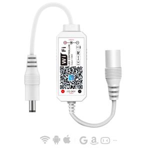 매직 홈 Wifi LED 스트립 라이트 컨트롤러 단색 테이프 조명용 APP 음성 제어 Alexa Google 홈으로 조광기 작업